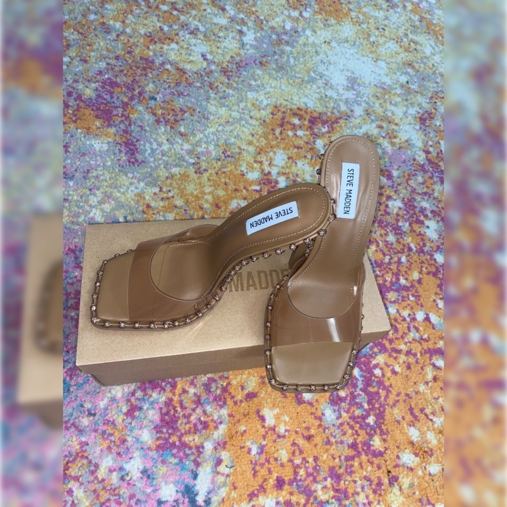 Slip on heels new w/o tags